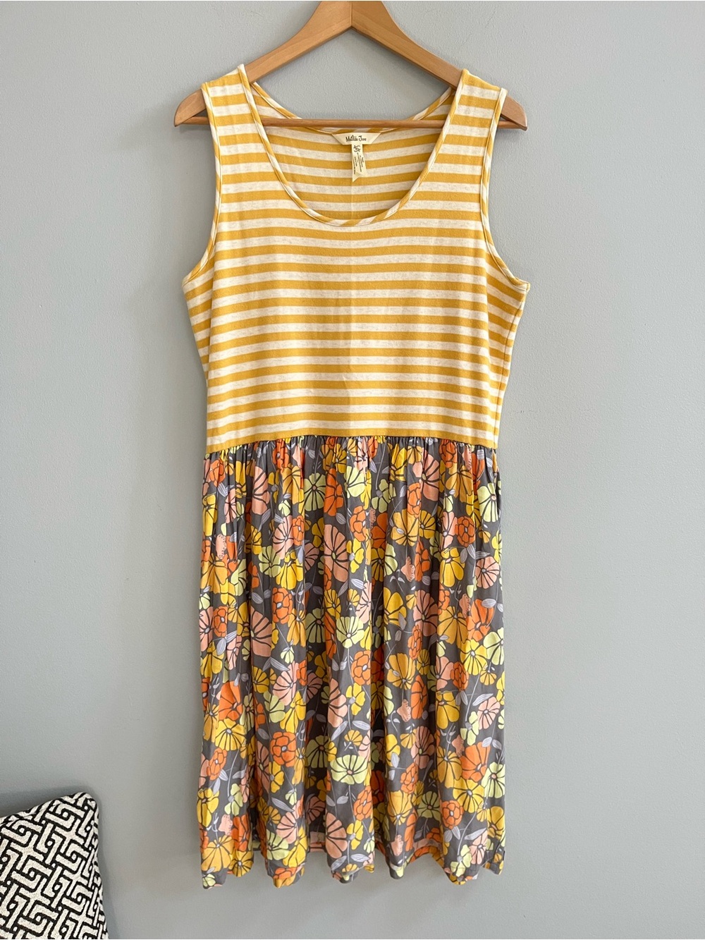 Matilda Jane Women's Adventure Begins Summer Sunset Dress Size XL Cottagecore